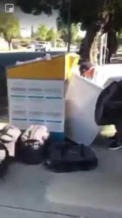 Explain how California is already blue when....