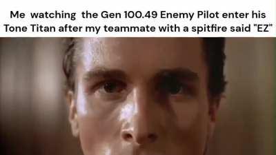 Man, I hate the Spitfire.