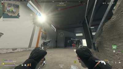 An enemy airstrike is coming so I told my buddy to stay away from the windows just in case we get killed thru walls then this happened