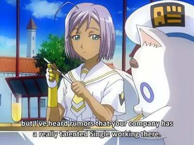 She goes at her own pace [ARIA The Animation]