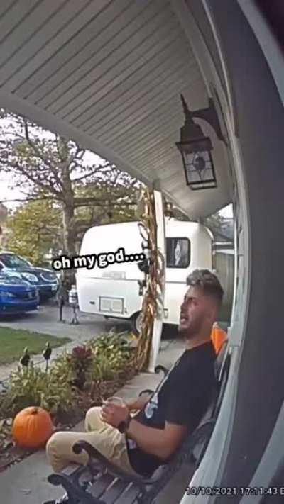 Who left Derek out on the porch damnit!