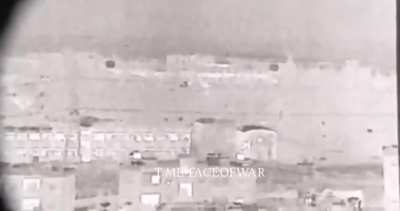 Russian SSO snipers shooting insurgents in Aleppo, 2017