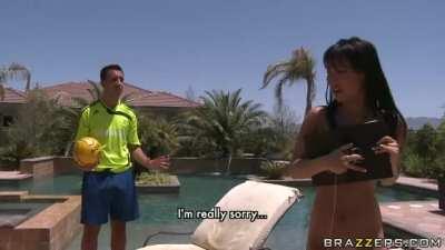 Kieran Wants His Ball. Asa Wants What's In His Balls