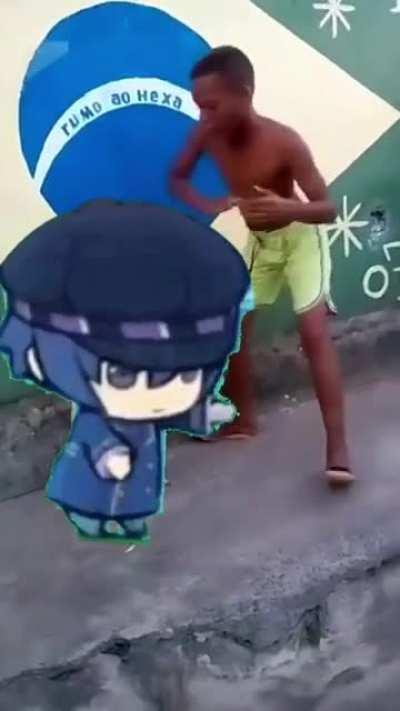 Guess the mass migration from Japan to Brazil wasnt so bad after all. Naoto is still vibin' 😁😁😊😊😊