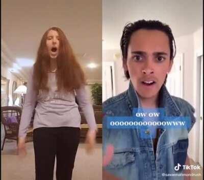 They are both definitely saying words 😀