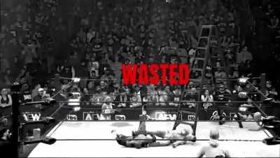 I did a fun edit from last night Ladder Match