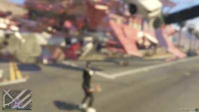 We were having a lil fight...