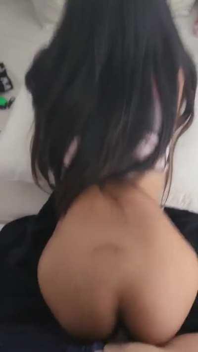 Little lightskin loved my backshots :)