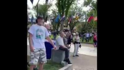 Racists at BLM Protest in Prescott, AZ 9/4/2020