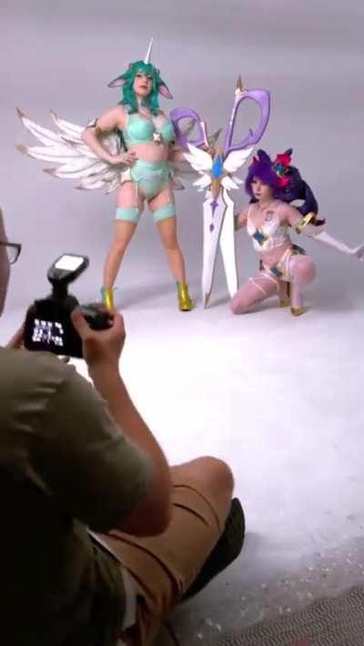 We shot Soraka and Gwen with CamiChan! ❤️✨