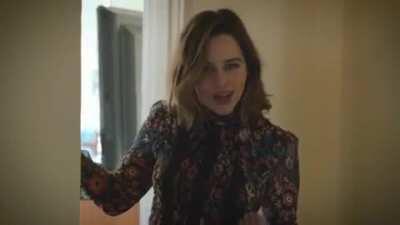 Emilia Clarke says we need to pay more attention to her tits.