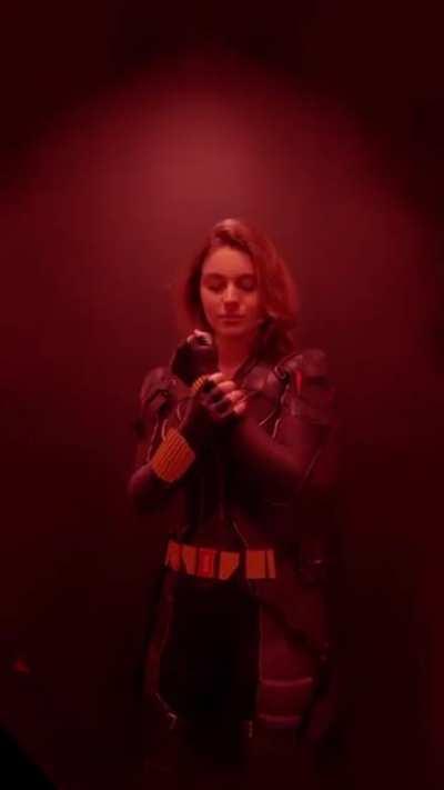 Cool ad Taya did for Black Widow, edit by akcromwell.