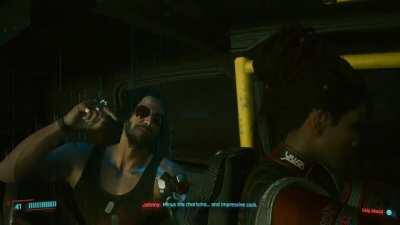 Keanu's dialogue in this game is pure gold [NSFW]