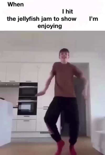 enjoying jellyfish jam