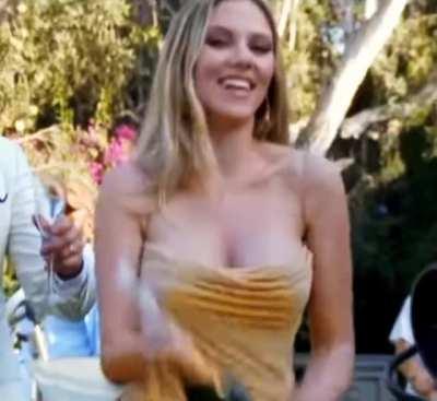 Scarlett Johansson knows she makes us cum-blast like no one else!