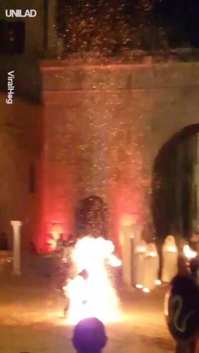 This fiery performance