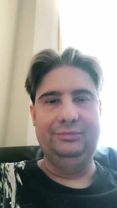 Don't sleep near this guy, he'll suffocate you with that double chin.