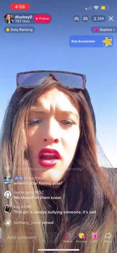 Making fun of special Needs again. Get her taken down! Such a horrible human being! Kylie Strickland #2