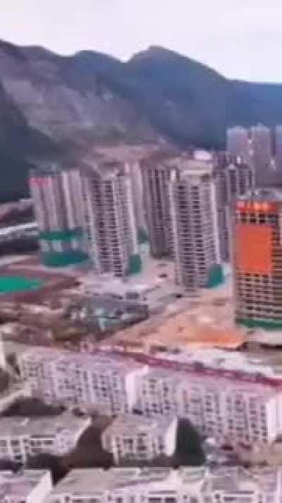 China destroying unfinished and abandoned high-rise buildings