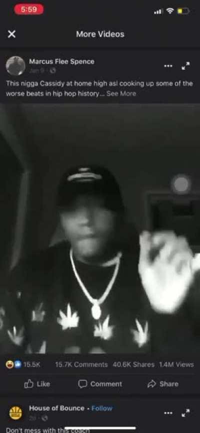 Bro vibing hard as hell too😭