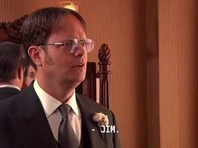 Probably the best thing Jim ever done to Dwight