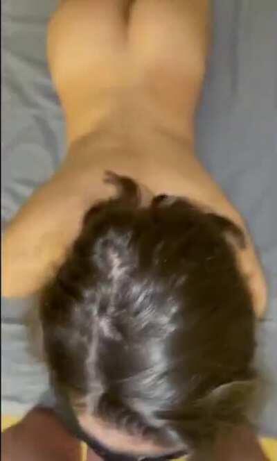 Big dick in her mouth