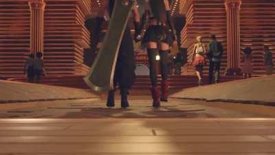 Cloud and Tifa, reunion of love