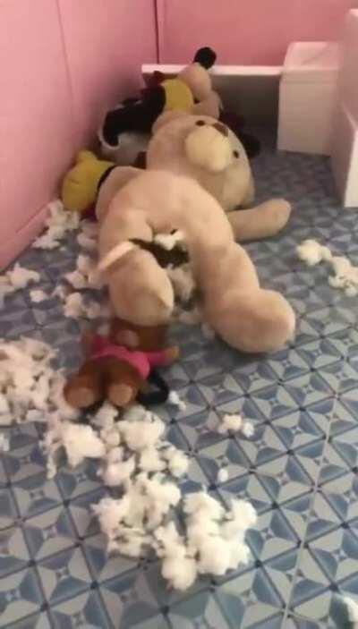 Destroyer teddy bear