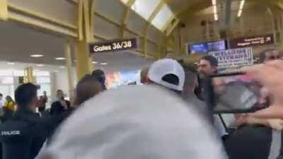 “Lindsey Graham swarmed by angry Trump supporters at the airport. “It’s gonna be like this wherever you go, for the rest of your life!” @liamstack