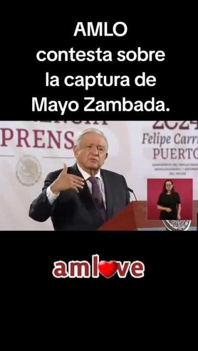 Por si alguien no ha visto la reacción del 💩 con respecto a la captura del Mayo, la pinche jetota que se carga el pendejo 🤣🤣🤣🤣😬🫠🤫