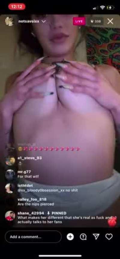 Boobs Pornstar Savannah Sixx Porn GIF by uhuh2002