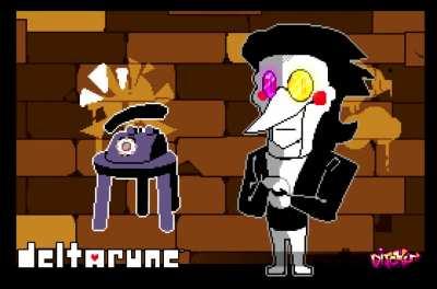 Deltarune X GTA 4 Loading Screen [Pixel Animation]