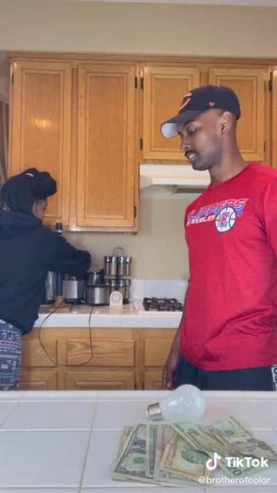 He was truly bamboozled