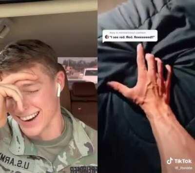 “He’s got the belt!”