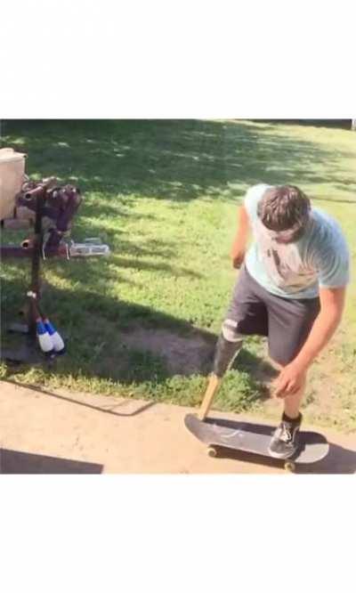 Land pirate flippin the deck