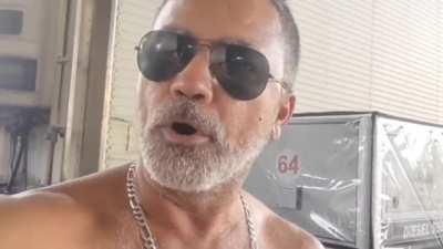 Caminhoneiro tendo um choque de realidade sobre o governo Lula