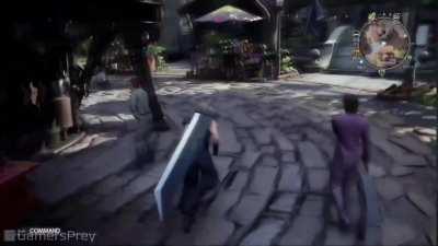 This is the most beautiful JRPG town I have ever seen