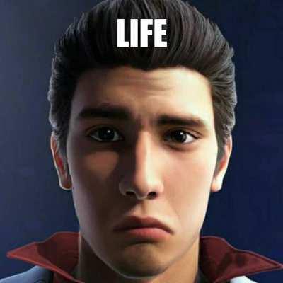 Life. (If anyone knows the credit for the original Kiryu picture pls tell me! I only made the video)