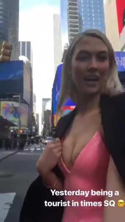 Out and about New York.