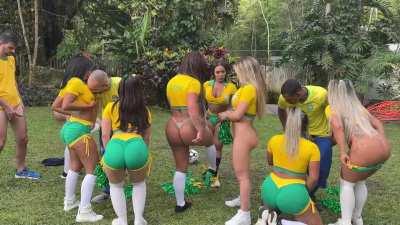 World cup orgy party
