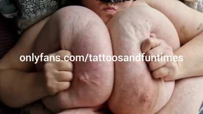 Lying back getting jugg fucked OC