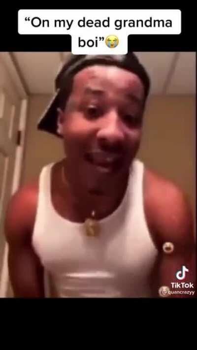 Nigga was about to cry 😂