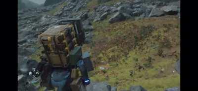 An interesting clip from Whitelight’s 7-hour review of Death Stranding on YouTube. It’s not just a walking simulator.