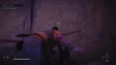 Kicked him so hard he phased through a wall