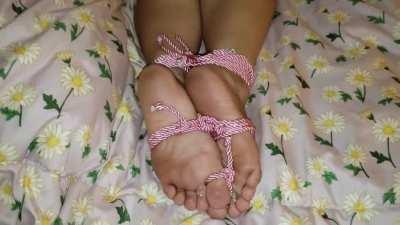 Tied and bound for you to do with as you please papi 🤤🤤🤤