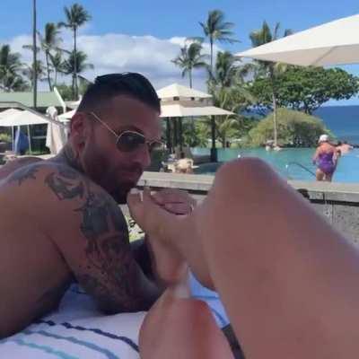 Carmella. Looks like Corey’s about that life.