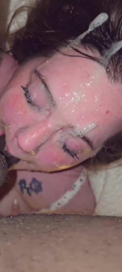 Flipped me over and destroyed my throat