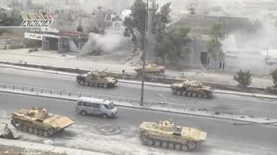 Driving a taxi in a warzone