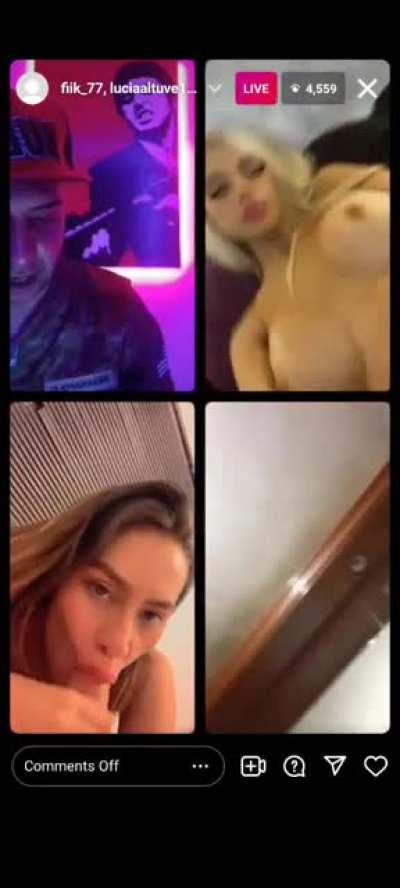 Solo, cowgirl and blowjob