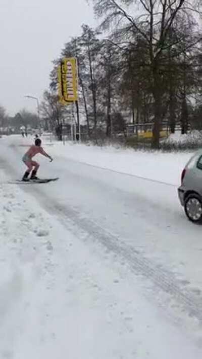 My snow people need me